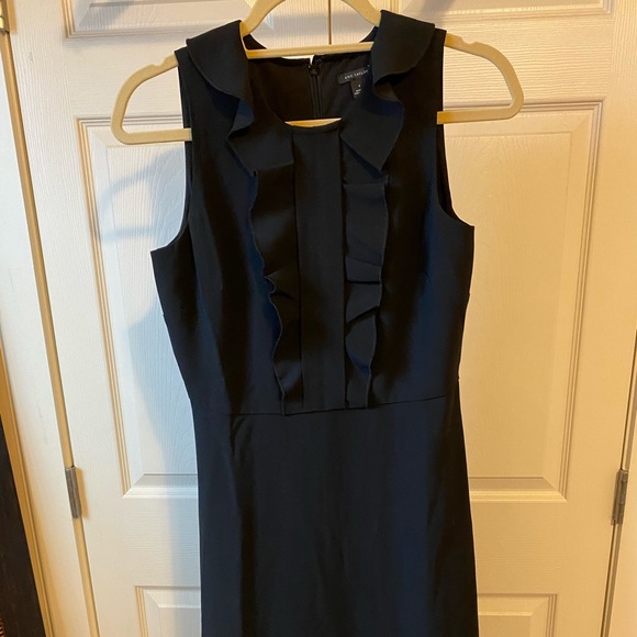 Ann Taylor midi dress with ruffle detail - Picture 1 of 3